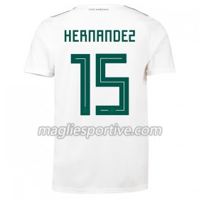 Completo Calcio Messico Hernandez 15 Divisa Trasferta Mondiali 2018